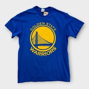 NBA Golden‎ State Warriors T-Shirt Mens Large Blue Delta Pro Weight S/S NWT